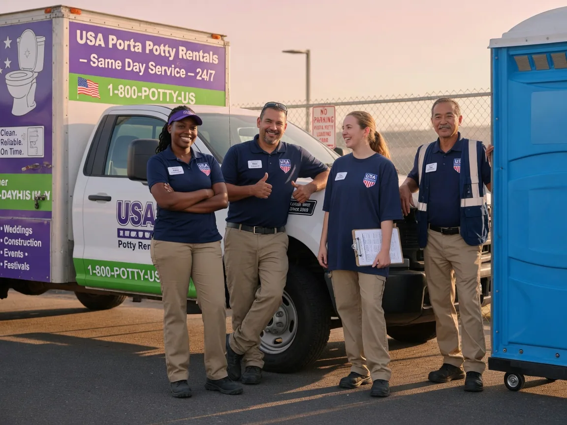 Porta Potty Rental company in Pleasant Hill, CA